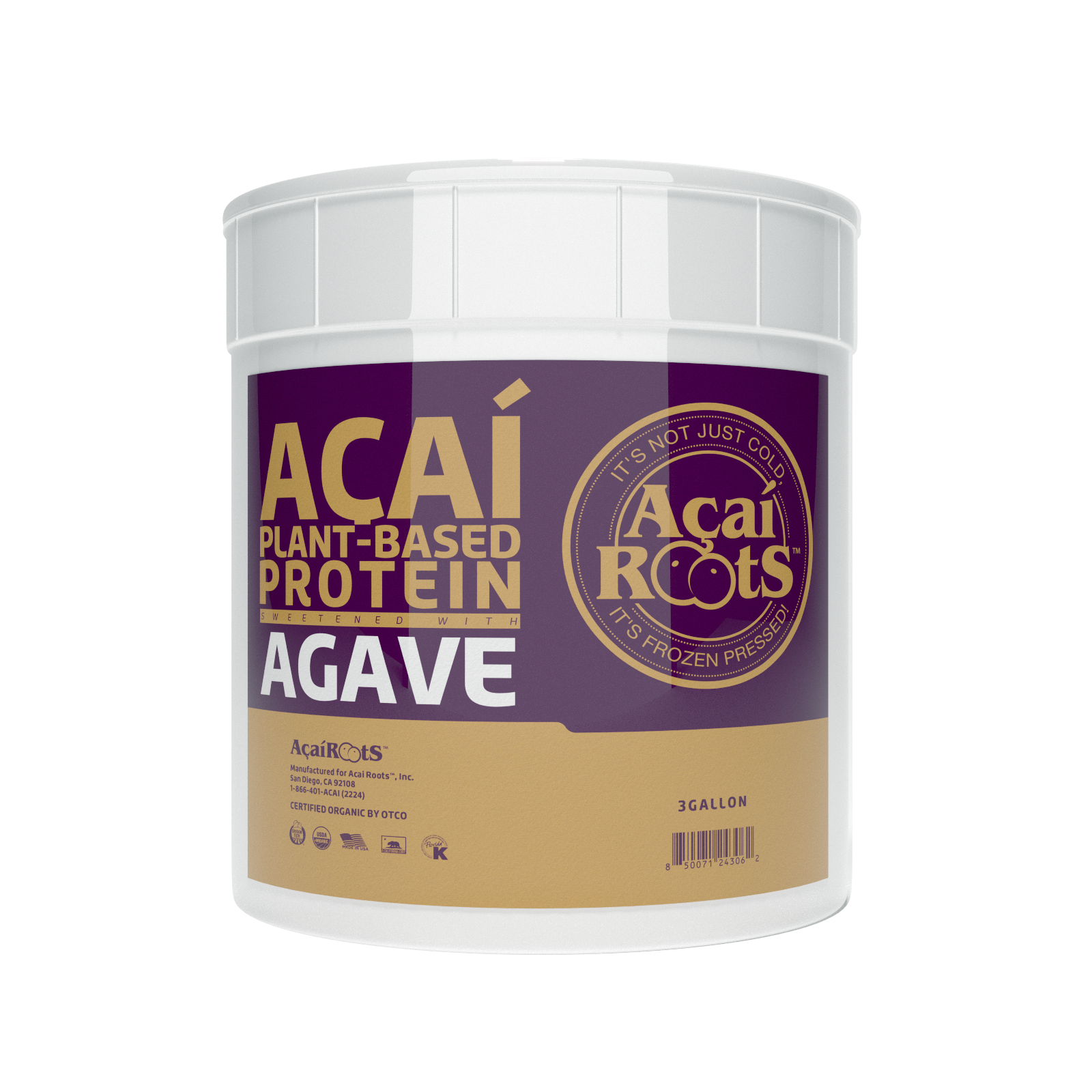 ACAI + PLANT-BASED PROTEIN + AGAVE