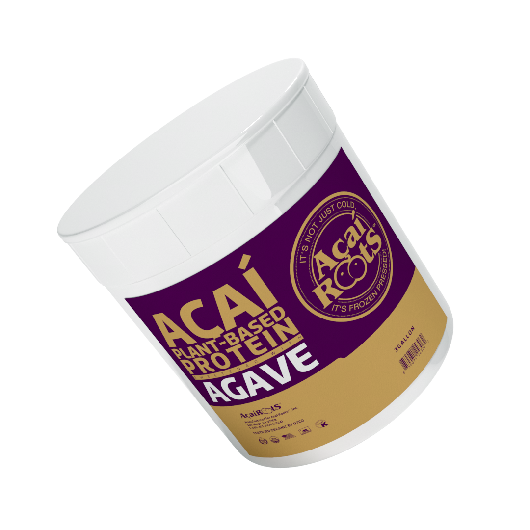 ACAI + PLANT-BASED PROTEIN + AGAVE