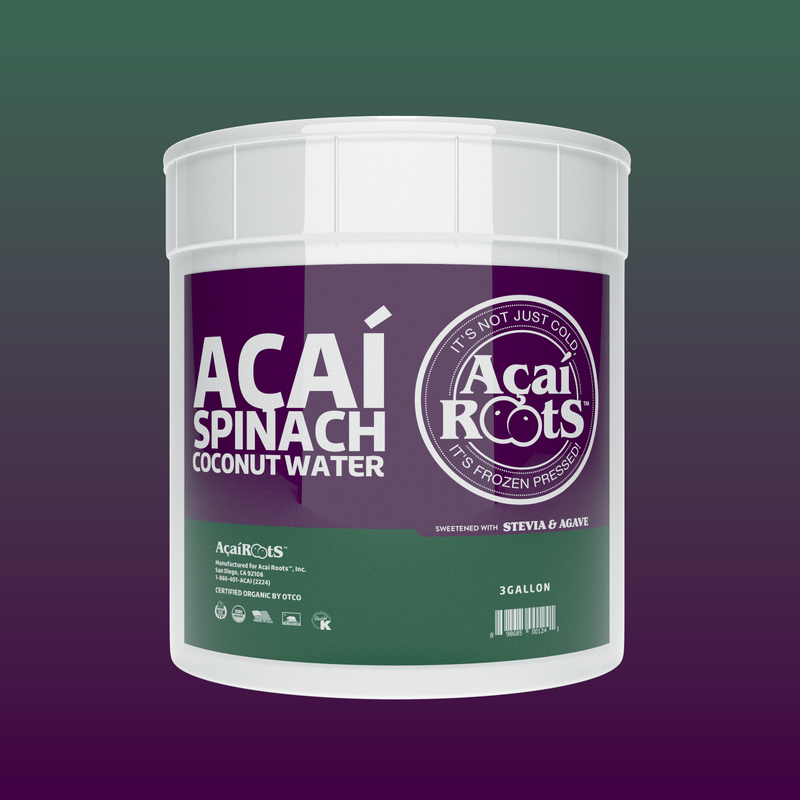 ACAI + SPINACH + COCONUT WATER