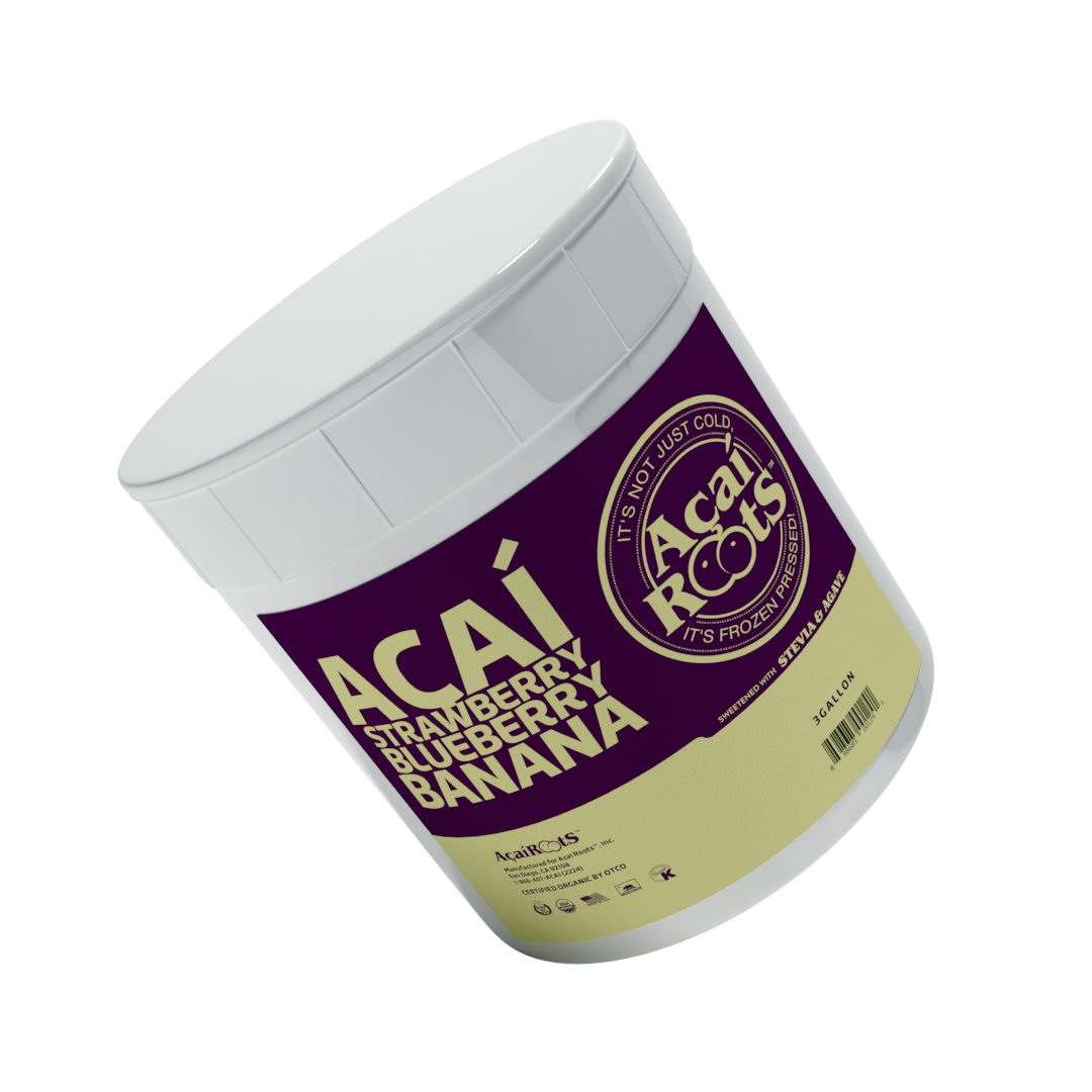 ACAI + STRAWBERRY + BLUEBERRY + BANANA