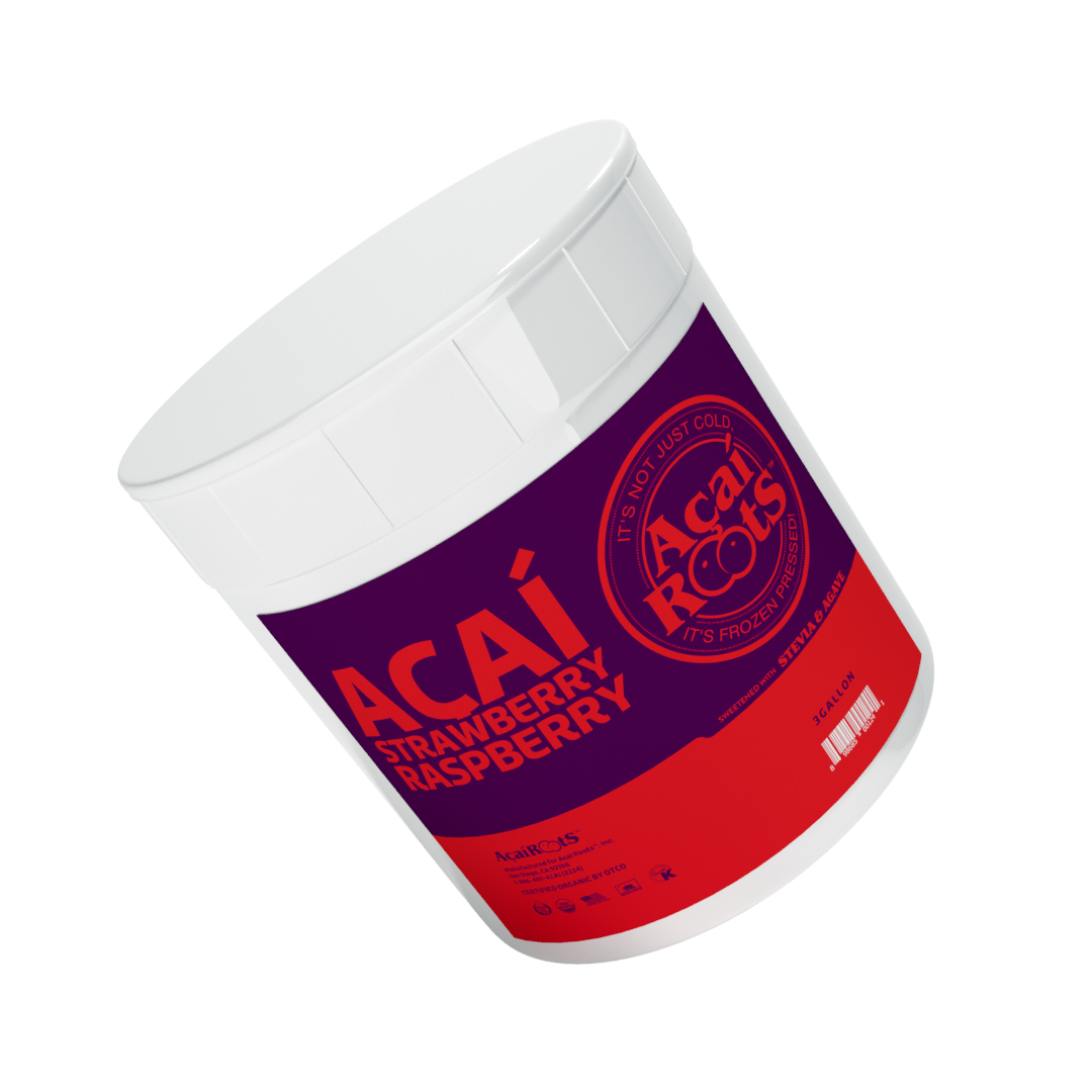 ACAI + STRAWBERRY + RASPBERRY