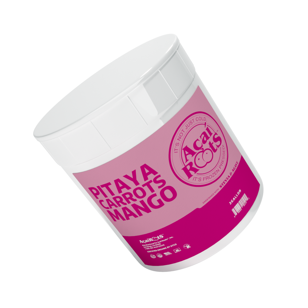 PITAYA + CARROTS + MANGO