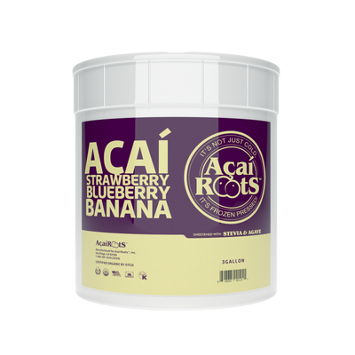 ACAI + STRAWBERRY + BLUEBERRY + BANANA