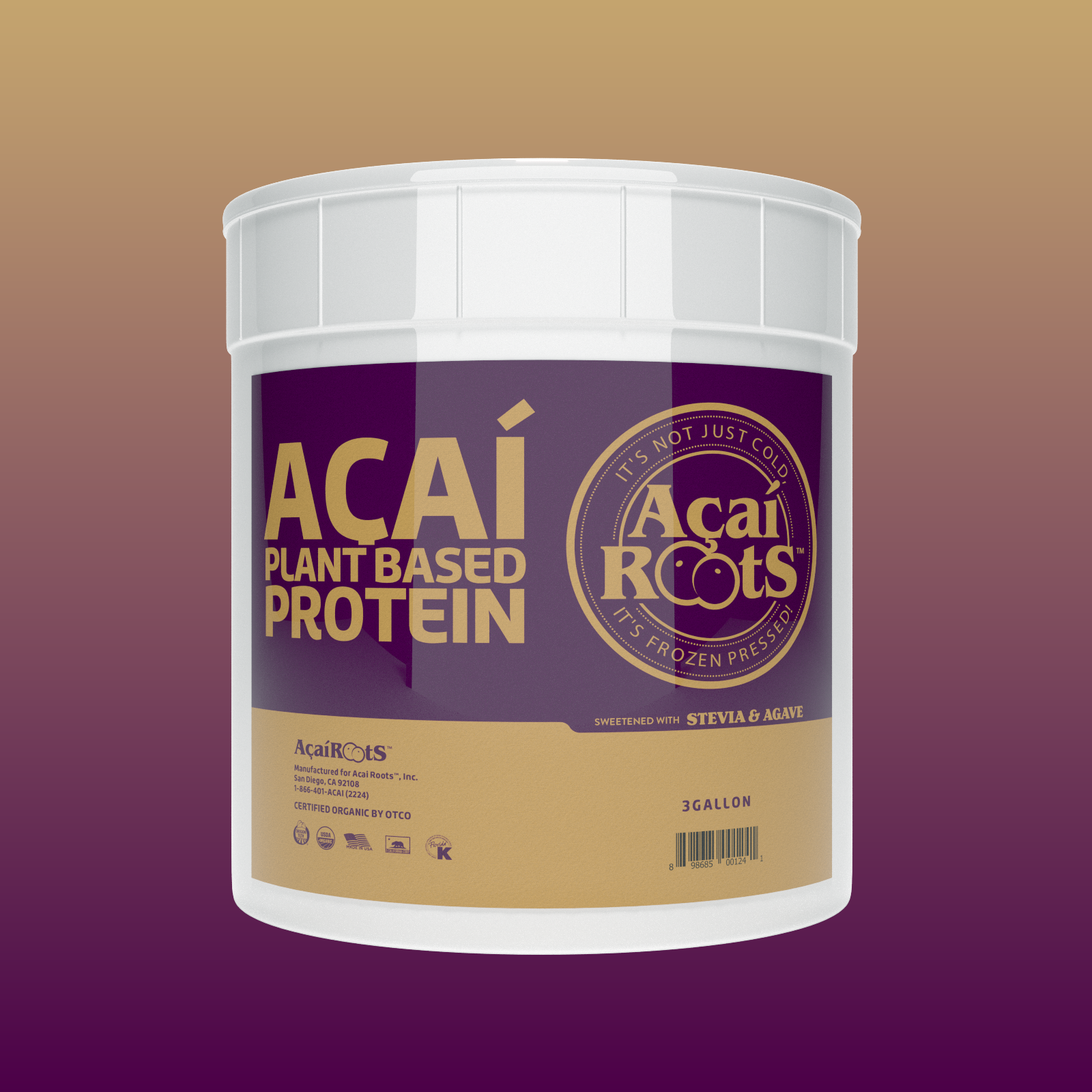 ACAI + PLANT BASED PROTEIN