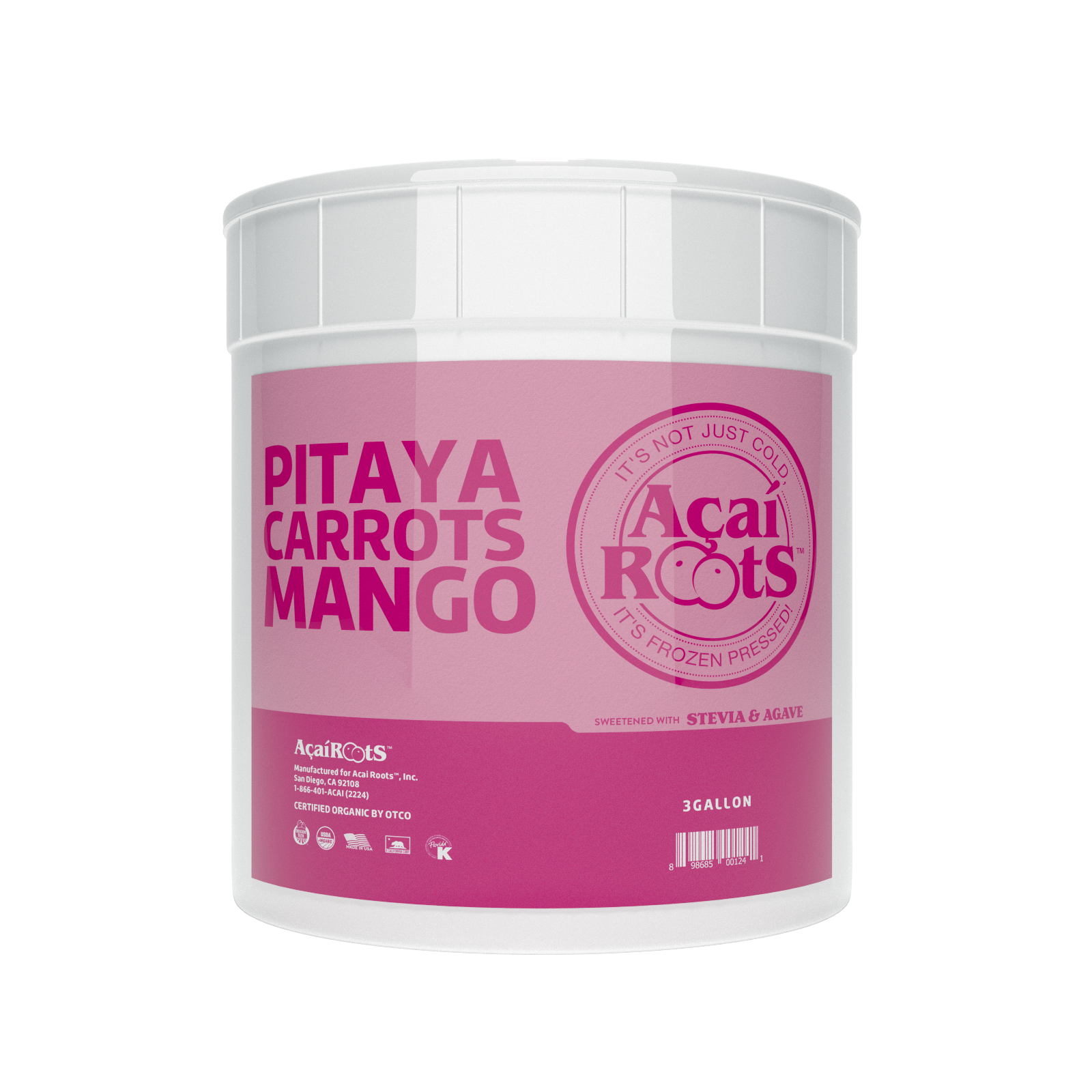 PITAYA + CARROTS + MANGO