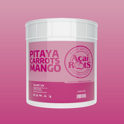 PITAYA + CARROTS + MANGO