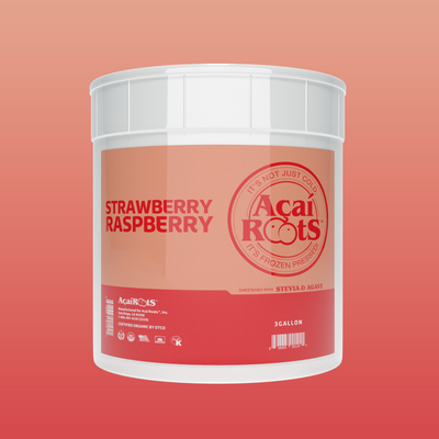 STRAWBERRY + RASPBERRY