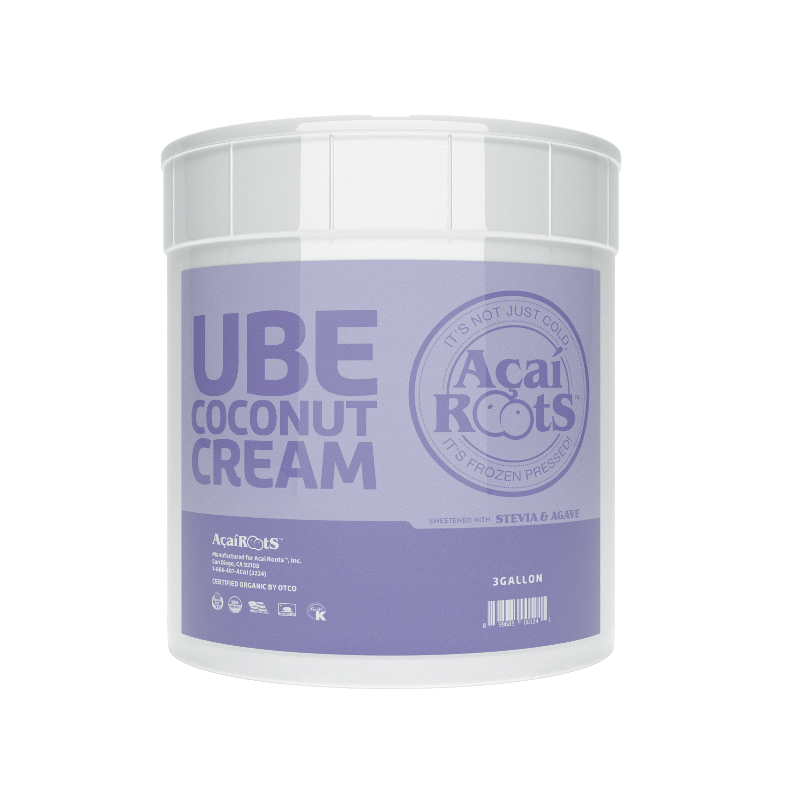 UBE + COCONUT CREAM