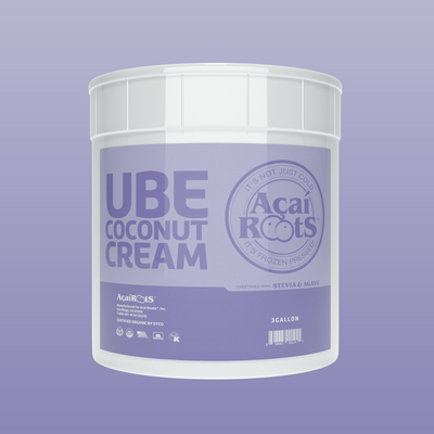 UBE + COCONUT CREAM