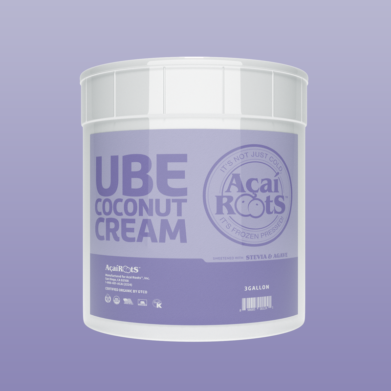 UBE + COCONUT CREAM