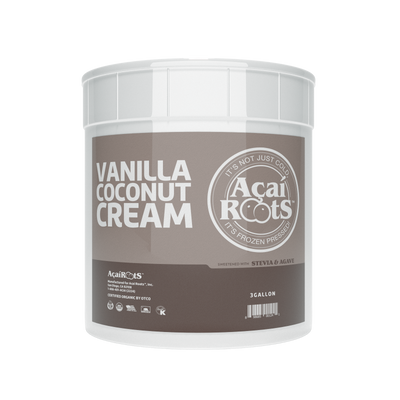 VANILLA + COCONUT CREAM