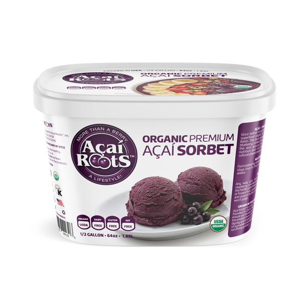 64OZ/48OZ AÇAÍ SORBET - Acai Roots
