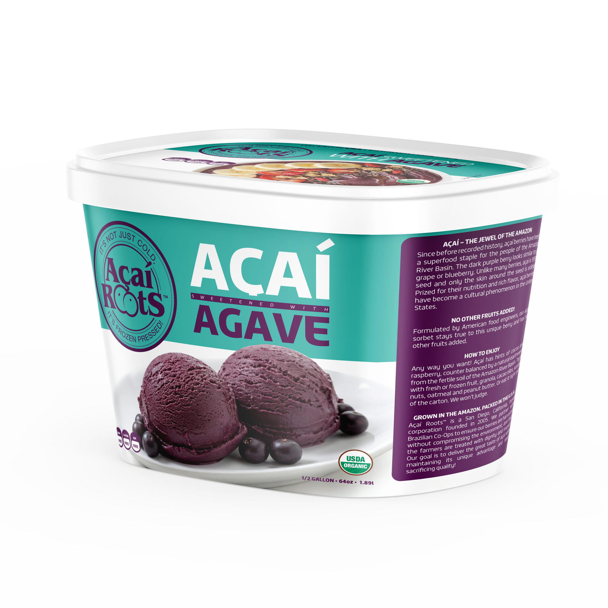 64OZ/48OZ ACAI + AGAVE