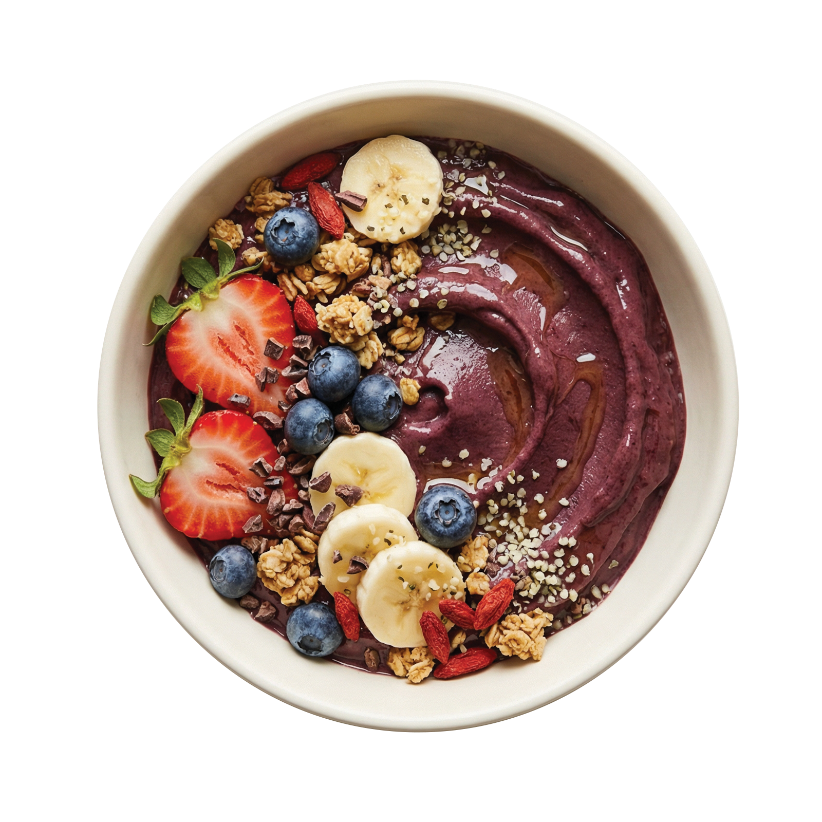 64OZ/48OZ ACAI + STRAWBERRY + BLUEBERRY + BANANA
