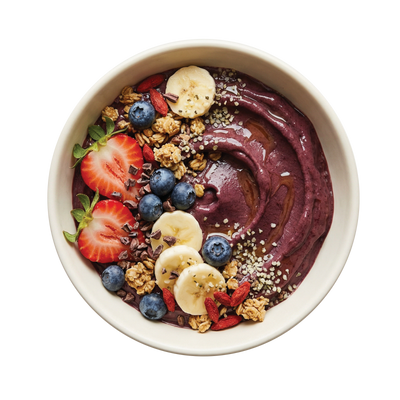 64OZ/48OZ ACAI + STRAWBERRY + BLUEBERRY + BANANA