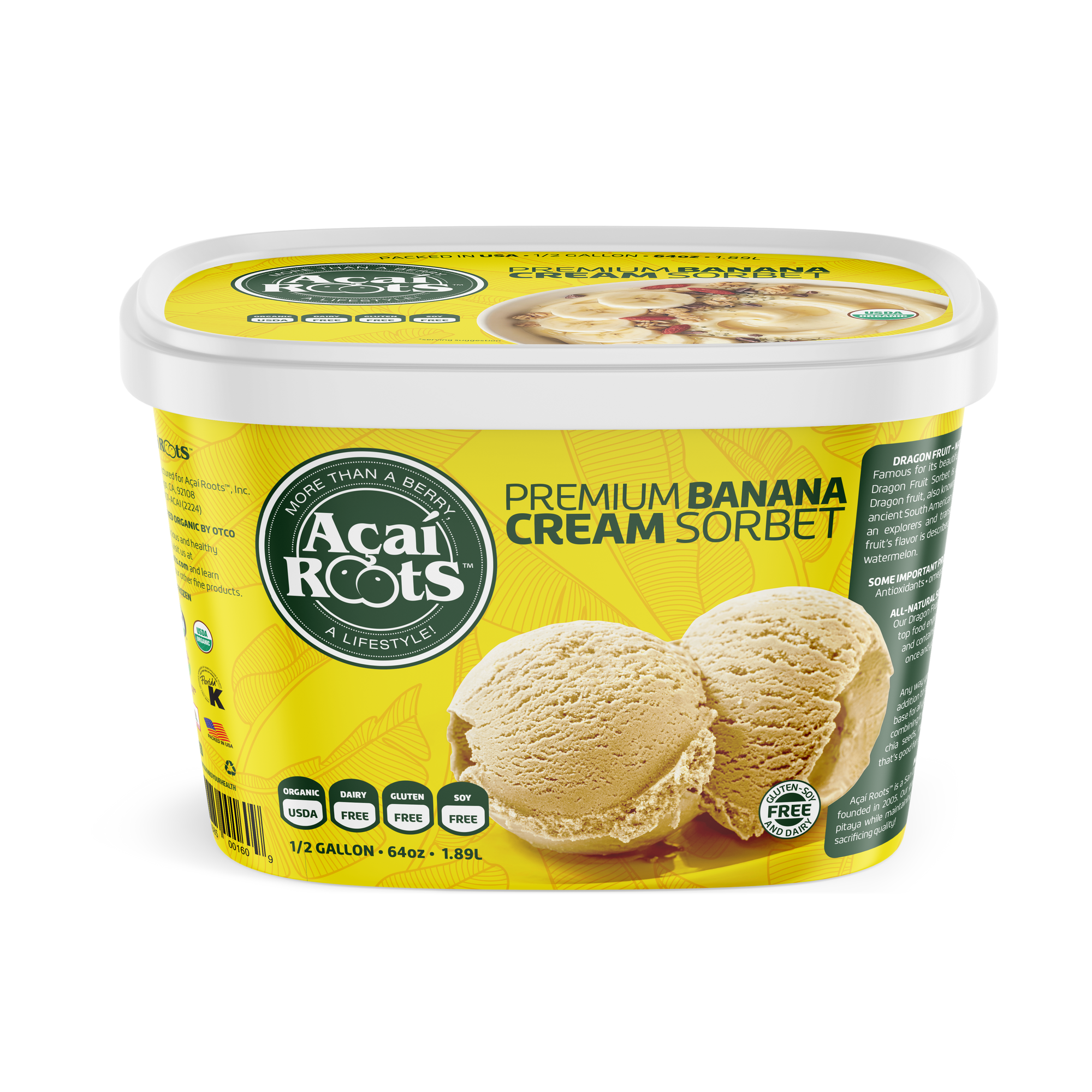 64OZ/48OZ BANANA CREAM