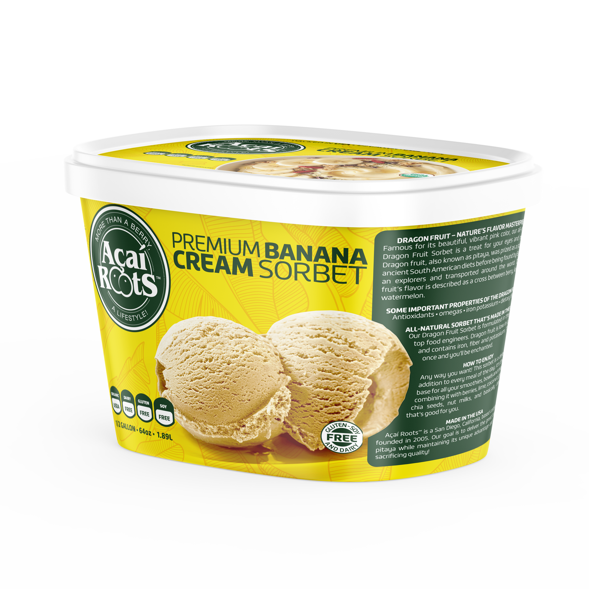 64OZ/48OZ BANANA CREAM