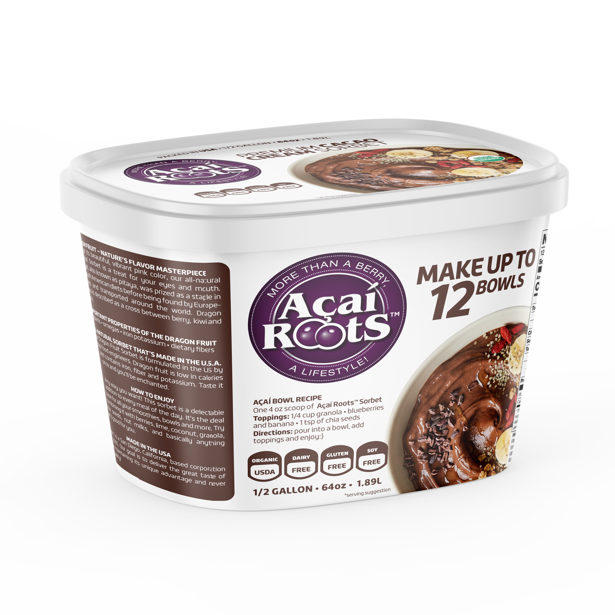 64OZ/48OZ CACAO CREAM