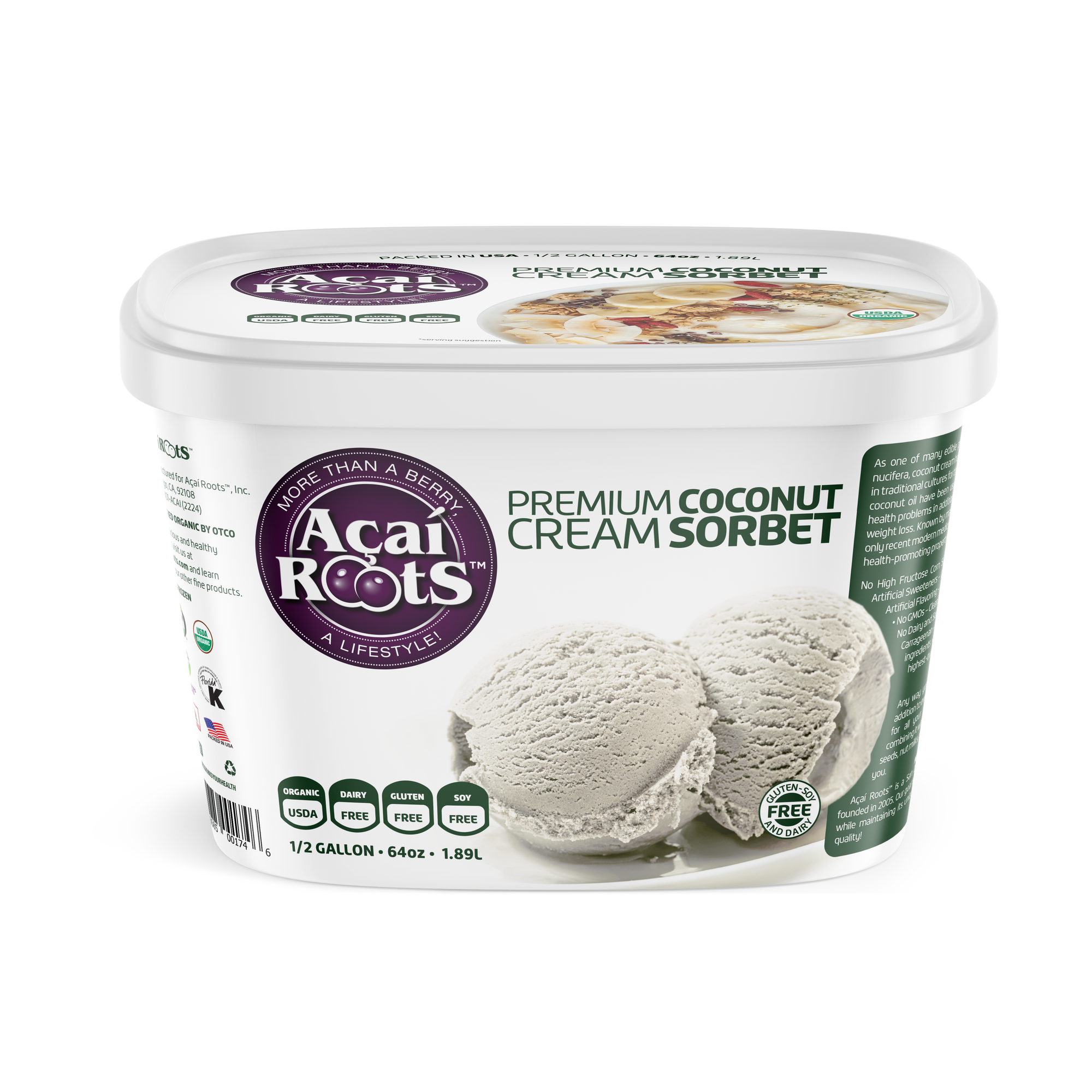 64OZ/48OZ COCONUT CREAM