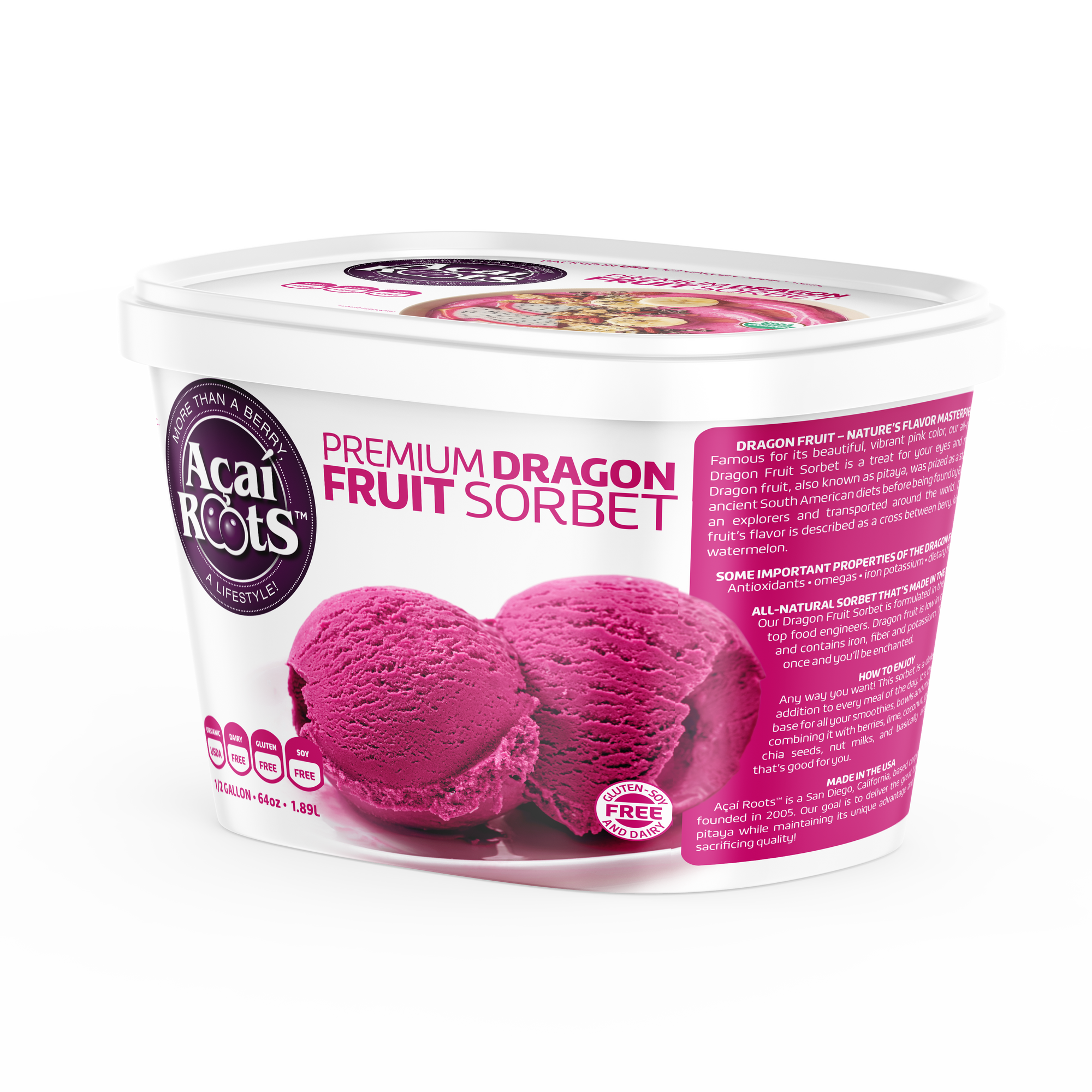 64OZ/48OZ DRAGON FRUIT (PITAYA)