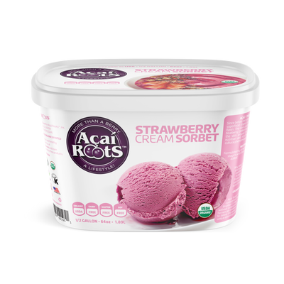 64OZ/48OZ STRAWBERRY CREAM