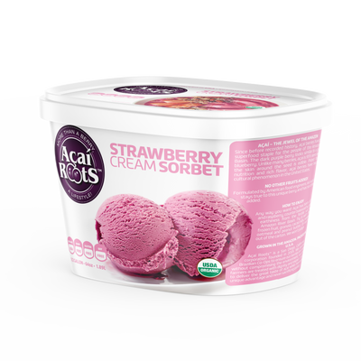 64OZ/48OZ STRAWBERRY CREAM