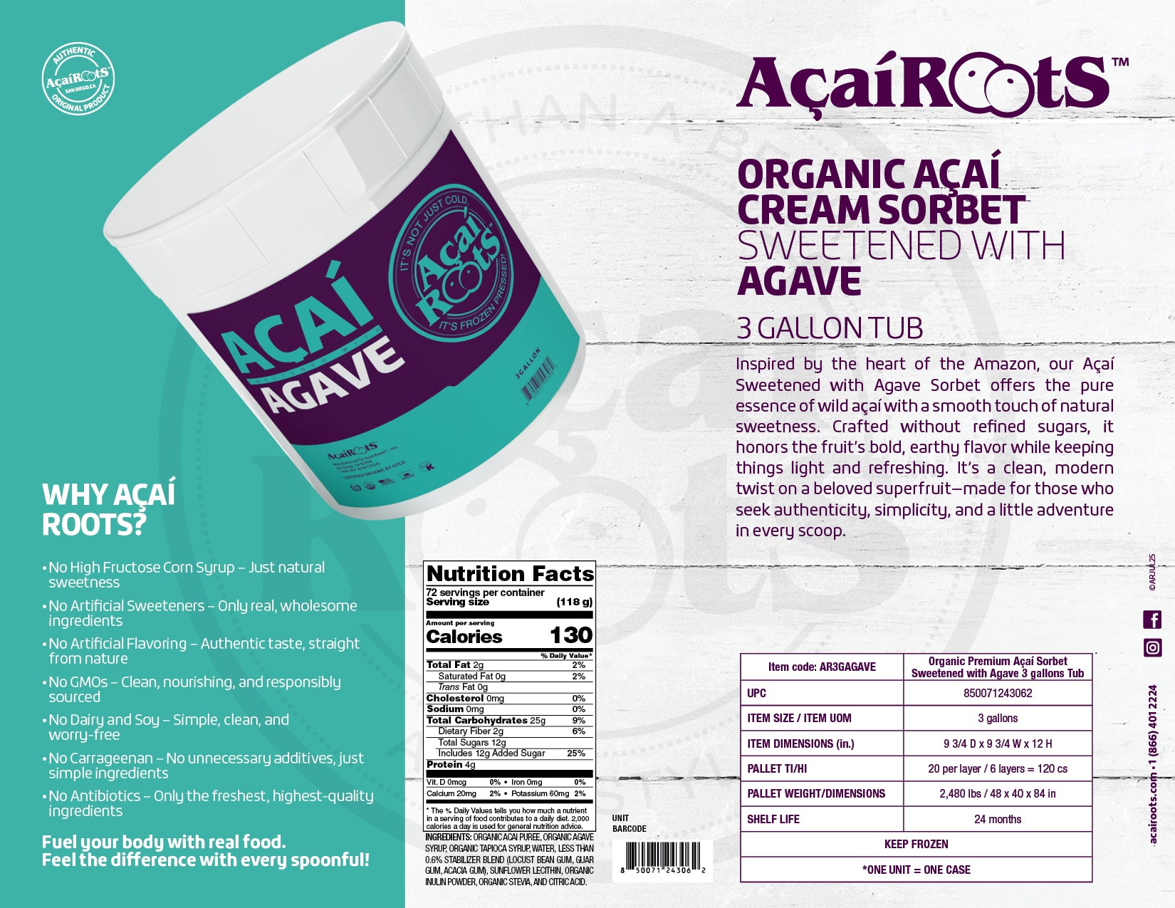 ACAI + AGAVE