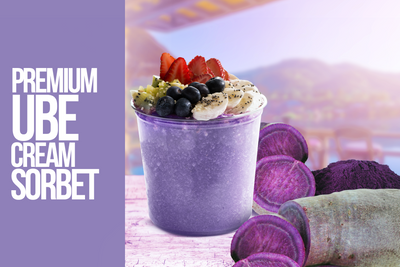 UBE + COCONUT CREAM
