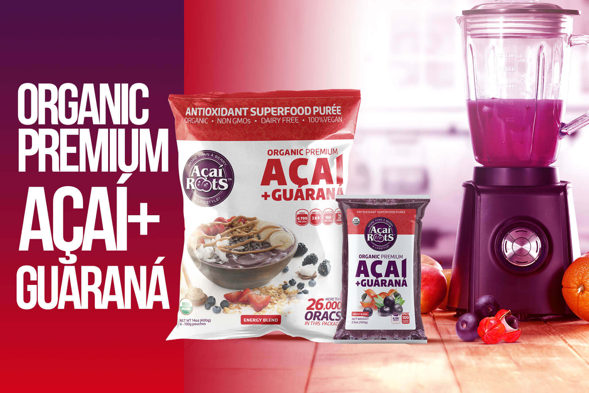 AÇAÍ-GUARANÁ PUREE