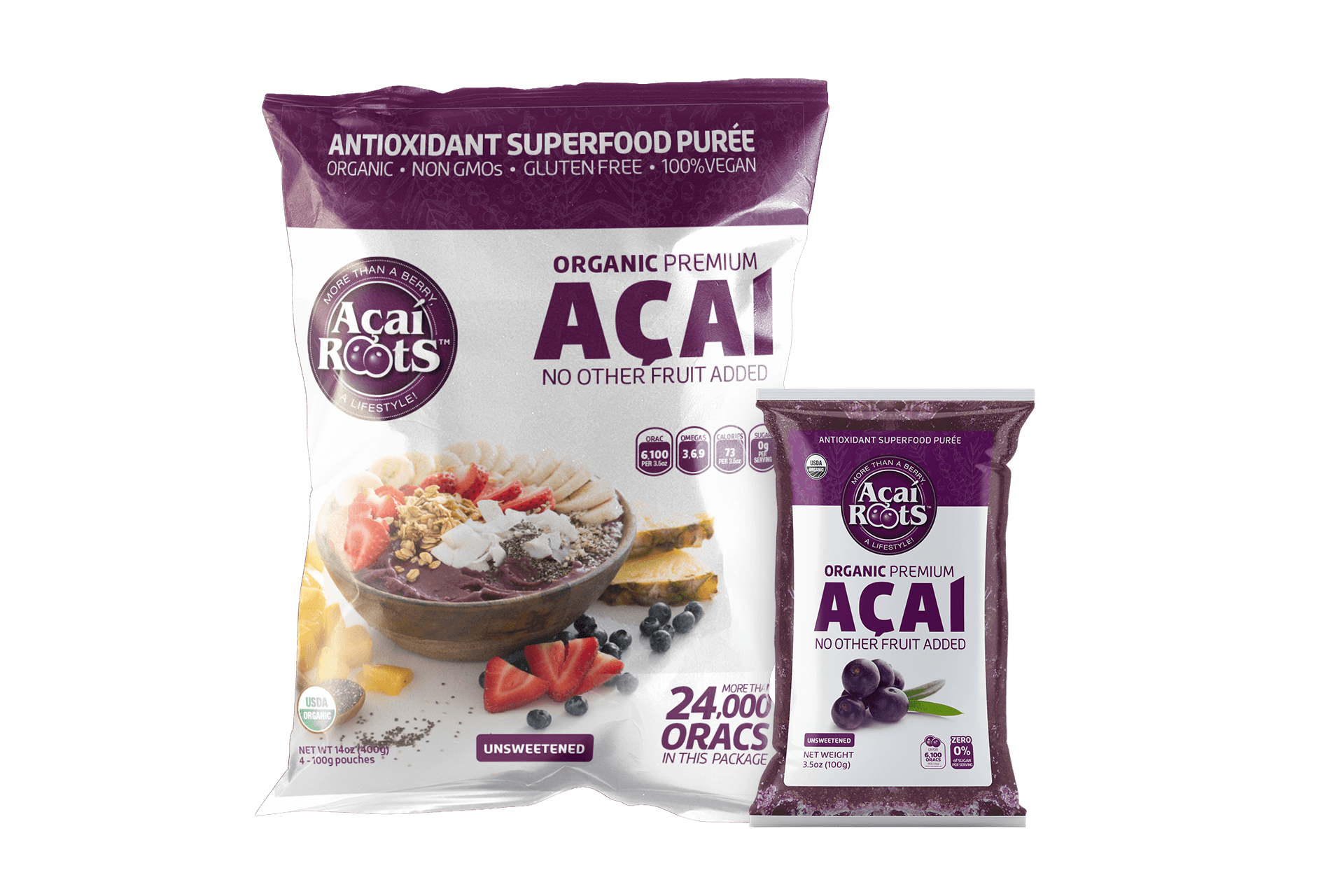 ORGANIC PREMIUM AÇAÍ POUCH - Acai Roots