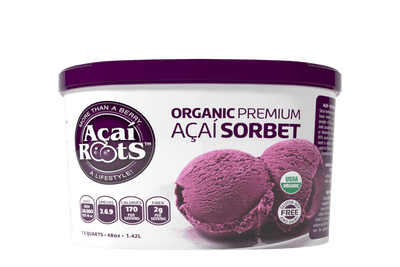 48 OZ ORGANIC PREMIUM AÇAÍ SORBET