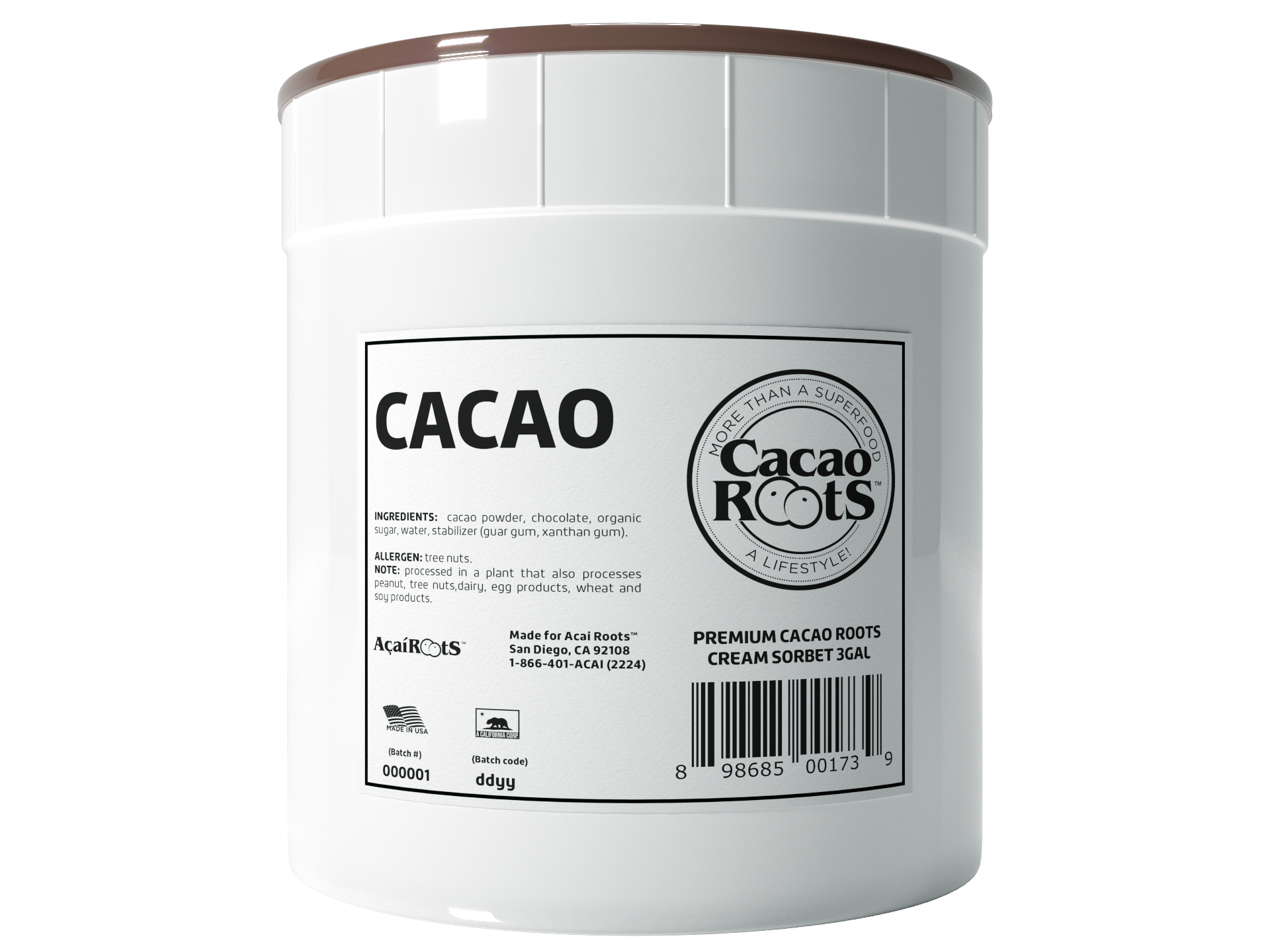 3G PREMIUM CACAO CREAM SORBET