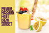 3G PREMIUM PASSION FRUIT CREAM SORBET